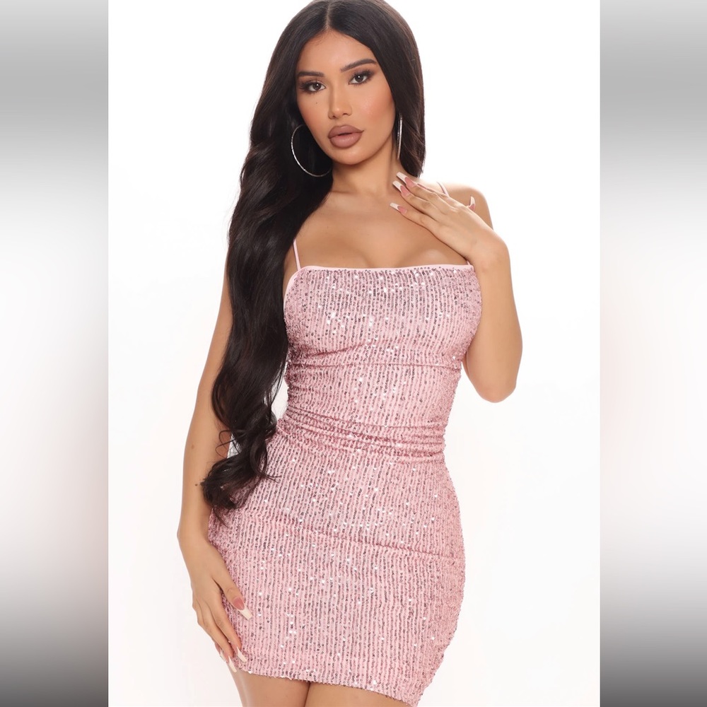 Fashion Nova Sequin Mini Dress